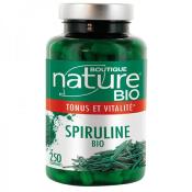 Spiruline bio - 250 comprims - Boutique Nature