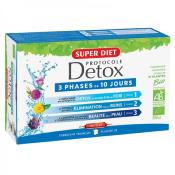 Super Diet protocole dtox 3 phases 10 jours - Bio 30 ampoules