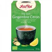Gingembre citron bio - Th vert 17 sachets - Yogi Tea