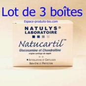 Natucartil - 3 botes 120 glules - Natulys Laboratoire