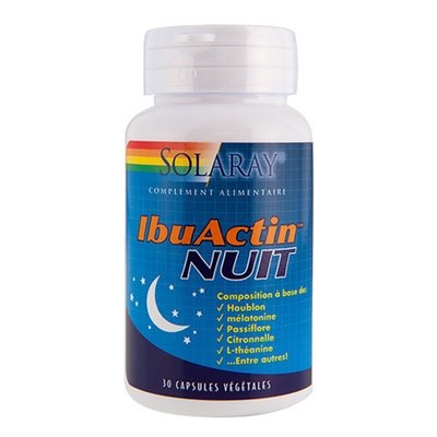 Ibuactin nuit, 30 capsules - Solaray