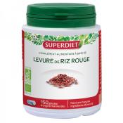 Levure de riz rouge bio - 150 gélules - Superdiet