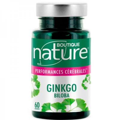 Ginkgo biloba - 60 gélules - Boutique Nature