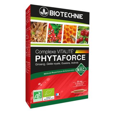 Phytaforce bio - 20 ampoules - Biotechnie
