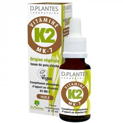 Vitamine K2 MK-7 Vegan - 15 ml - D Plantes Laboratoire