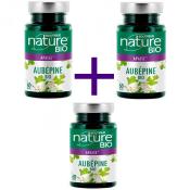 Aubépine bio - 3 boîtes de 60 gélules - Boutique Nature