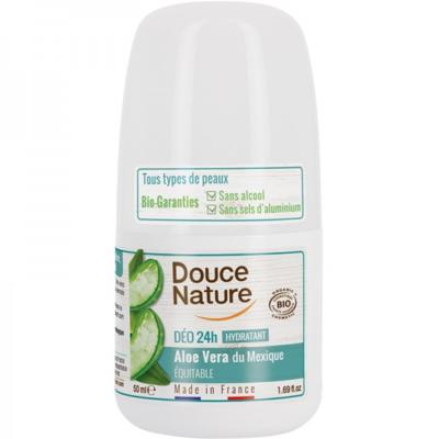 Déodorant aloe vera bio - Peau sensible bio - 50 ml - Douce Nature