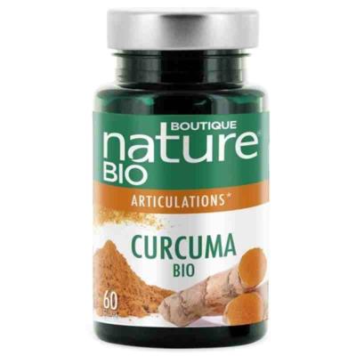 Curcuma poivre noir bio - 60 gélules - Boutique Nature