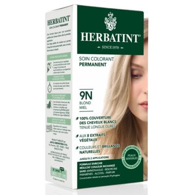 Coloration cheveux blond miel 9N - 150 ml - Herbatint