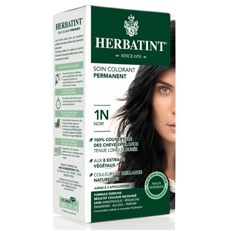 Herbatint Noir 1N teinture cheveux