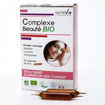 Complexe beauté bio - 20 ampoules - Nutrivie