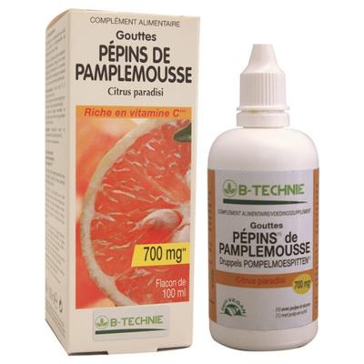 Gouttes de pépins de pamplemousse - 100 ml - Biotechnie