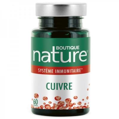 Cuivre - 60 gélules - Boutique Nature