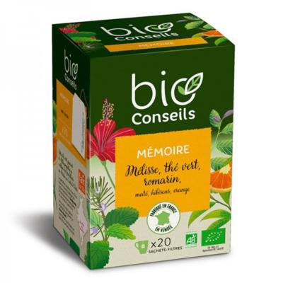 Infusion Mémoire - 20 sachets - Bio Conseils