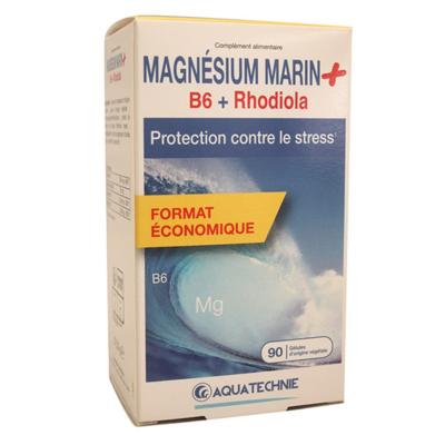Magnésium marin stress rhodiola - 90 gélules