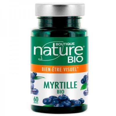 Myrtille bio - 60 gélules - Boutique Nature