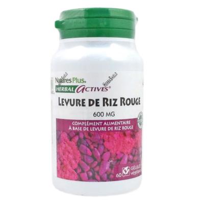 Levure de riz rouge 600 mg - 60 gélules - Nature's Plus