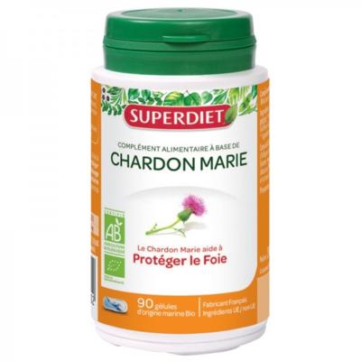 Chardon marie bio - 90 gelules - Superdiet