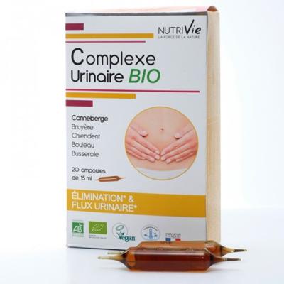 Complexe urinaire bio - 20 ampoules - Nutrivie