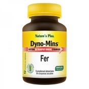 Dyno Mins fer - 90 comprimés - Nature's Plus