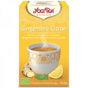 Gingembre citron bio - Infusion 17 sachets - Yogi Tea