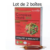 Complexe vitalit bio - 40 ampoules - Nutrivie