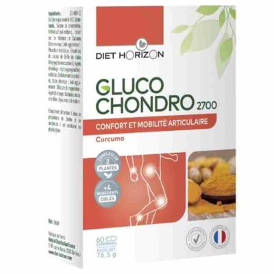 Gluco Chondro 2700 MSM - 60 comprimés - Diet Horizon