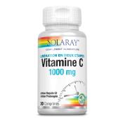 Vitamine C 1000 mg action prolongée - 30 comprimés - Solaray