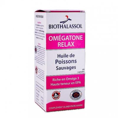Omégatone Relax 120 capsules - Biothalassol