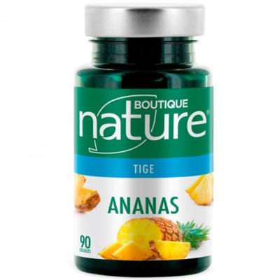 Poudre de tige d'ananas - 90 gélules - Boutique Nature