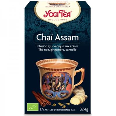 Chaï assam bio - Thé noir 17 sachets - Yogi Tea