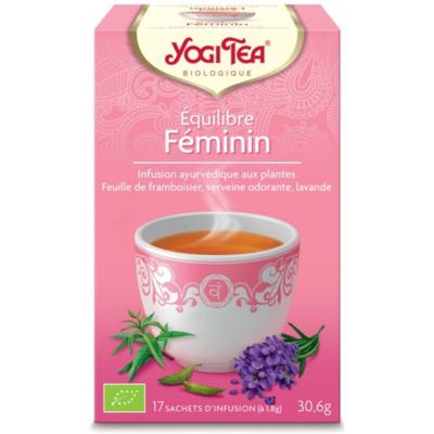 Equilibre féminin bio - Infusion 17 sachets - Yogi Tea