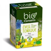 Infusion éveil tonique bio - 20 sachets - Bio Conseil