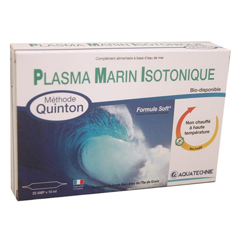 Plasma eau de mer de Quinton isotonique