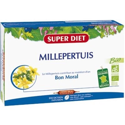 Millepertuis bio - 20 ampoules - Superdiet