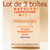 Naturalgic - 3 boîtes de 60 gélules - Natulys Laboratoire