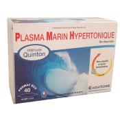 Plasma marin hypertonique - 40 ampoules