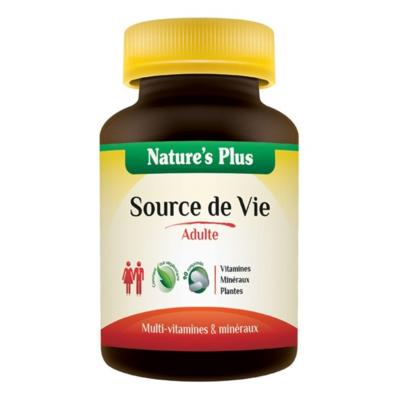 Source de vie adulte - 90 comprimés - Nature's Plus