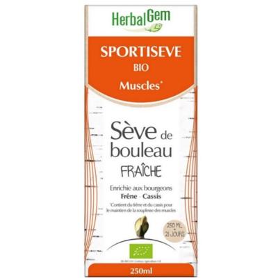 Sportisève bio muscles - 250 ml- Herbalgem