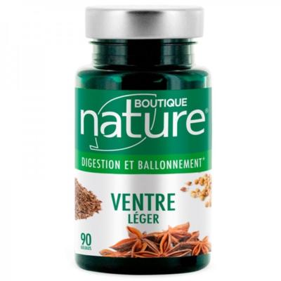 Ventre léger - 90 gélules - Boutique Nature