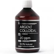 Argent collodal 20 PPM - 500 ml - Nutrivie