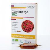 Canneberge bio - 20 ampoules - Nutrivie