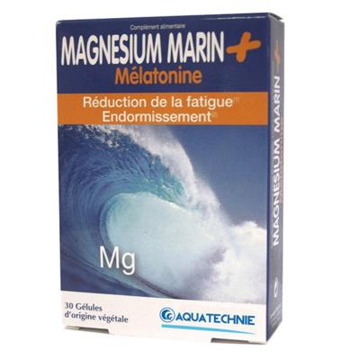 Magnésium et mélatonine, 30 gélules