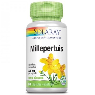 Millepertuis 230 mg, 60 capsules - Solaray