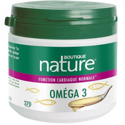 Oméga 3 - 270 capsules - Boutique Nature