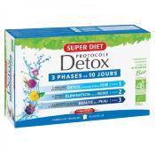 Super Diet protocole détox 3 phases 10 jours - Bio 30 ampoules