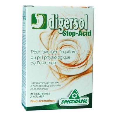 Digersol - 20 comprimés - Specchiasol