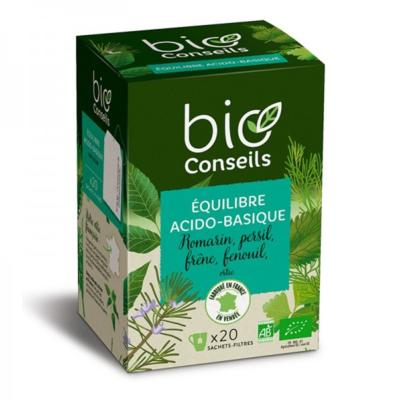 Infusion équilibre acido-basique bio - 20 sachets - Bio Conseils