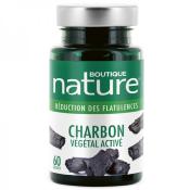 Charbon activé - 60 gélules - Boutique Nature