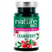 Cranberry bio - 60 gélules - Boutique Nature